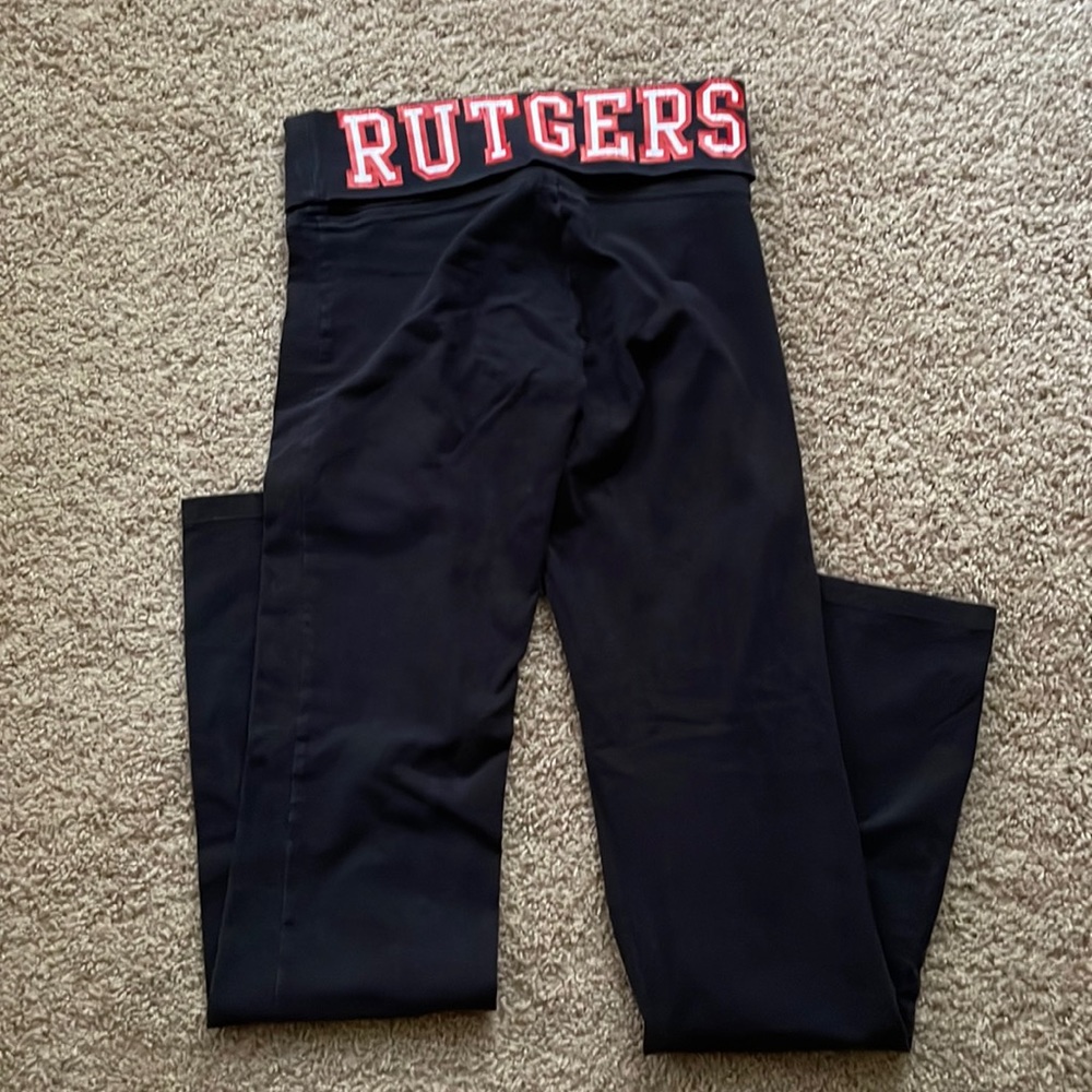 Limited edition Rutgers foldover leggings